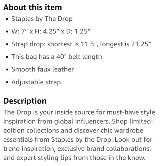 Red quilted bag - Picture 4 of 4